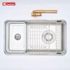 Chậu Rửa Chén KONOX Tari Smart 8047PP 1 Hố Bề Mặt Hạt Smart - ảnh 6