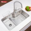 Chậu Rửa Bát KONOX Tari Smart 8050 Inox 304 1 Hố Chống Xước - ảnh 2