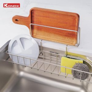 Ảnh công trình thực tế Chậu Rửa Bát KONOX Tari Smart 8050 Inox 304 1 Hố Chống Xước
