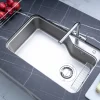 Chậu Rửa Bát 1 Hố Nobinox Nova A181HQ Inox 304 Lắp Âm 820mm - ảnh 2