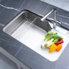 Chậu Rửa Bát 1 Hố Nobinox Nova A181HQ Inox 304 Lắp Âm 820mm - ảnh 8