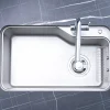 Chậu Rửa Bát 1 Hố Nobinox Nova A181HQ Inox 304 Lắp Âm 820mm