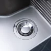 Chậu Rửa Bát 1 Hố Nobinox Nova A181HQ Inox 304 Lắp Âm 820mm - ảnh 3