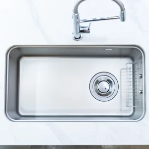 Ảnh công trình thực tế Chậu Rửa Bát 1 Hố NOBINOX NOVA A282M Inox 304 Lắp Âm 820mm