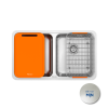 Chậu Rửa Bát Lắp Âm 2 Hố Cân KONOX Tari 7846DU Bo Góc R50