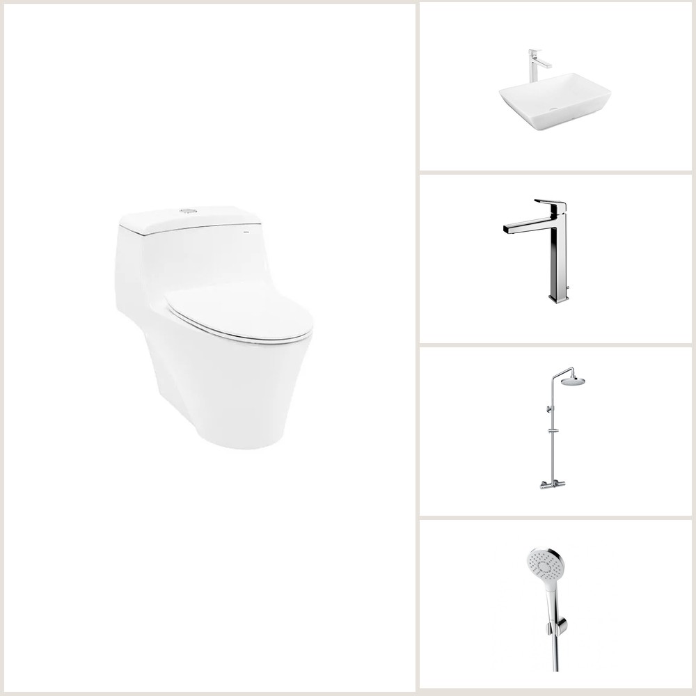 Combo Thiết Bị Vệ Sinh TOTO 10