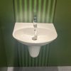 Chậu rửa lavabo TOTO LHT333C#XW treo tường chân lửng - ảnh 8