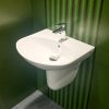 Chậu rửa lavabo TOTO LHT333C#XW treo tường chân lửng - ảnh 9