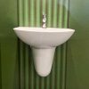 Chậu rửa lavabo TOTO LHT333C#XW treo tường chân lửng - ảnh 11