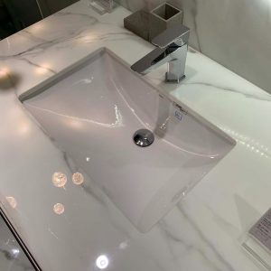 Ảnh công trình thực tế Chậu Rửa Mặt Lavabo Âm Bàn TOTO LW1536V#XW