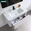 Tủ Lavabo Nhựa PVC Mowoen MW2823-100 1000mm Chậu 4 Viền Chống Tràn - ảnh 5
