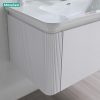 Tủ Lavabo Nhựa PVC Mowoen MW2823-100 1000mm Chậu 4 Viền Chống Tràn - ảnh 6
