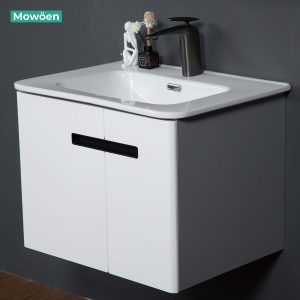 Ảnh công trình thực tế Tủ Lavabo Mowoen MW6616-60 Thân Plywood Khổ 600mm