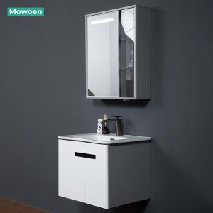 Ảnh công trình thực tế Tủ Lavabo Mowoen MW6616-60 Thân Plywood Khổ 600mm
