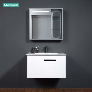 Ảnh công trình thực tế Tủ Lavabo MOWOEN MW6616-80 Plywood 800mm