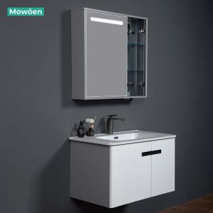 Ảnh công trình thực tế Tủ Lavabo MOWOEN MW6616-80 Plywood 800mm