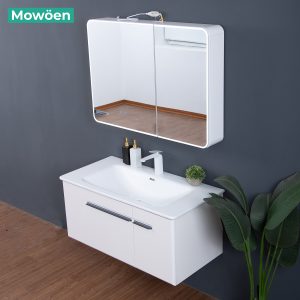 Ảnh công trình thực tế Bộ Tủ Lavabo MOWOEN MW6628-100 Treo Tường 1000mm