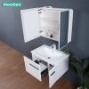 Tủ Lavabo Mowoen MW6628-80 Khổ 800mm Men Aqua Nano - ảnh 5