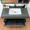 Bộ Tủ Lavabo Mowoen MW6630-80SB Treo Tường 800mm - ảnh 7