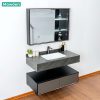 Bộ Tủ Lavabo Mowoen MW6630-80SB Treo Tường 800mm - ảnh 3
