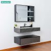 Bộ Tủ Lavabo MOWOEN MW6630-100SB Plywood Treo Tường 1000mm - ảnh 5