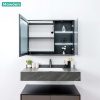 Bộ Tủ Lavabo MOWOEN MW6630-100SB Plywood Treo Tường 1000mm - ảnh 6