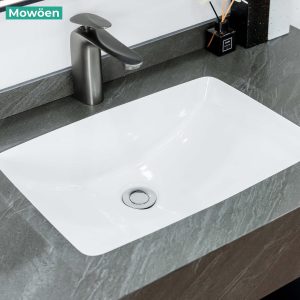 Ảnh công trình thực tế Bộ Tủ Lavabo Mowoen MW6630-80SB Treo Tường 800mm