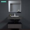Tủ Lavabo Mowoen MW6630R-80SB Treo Tường 800mm Kèm Gương LED - ảnh 2