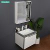 Bộ Tủ Lavabo Mowoen MW6631-60SB 600mm Treo Tường, Tủ Gương LED - ảnh 5
