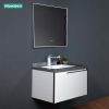 Tủ Lavabo Mowoen MW6631R-80SB 800mm Thân Liền, Gương LED - ảnh 4