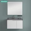 Tủ Lavabo Mowoen MW6631R-80SB 800mm Thân Liền, Gương LED