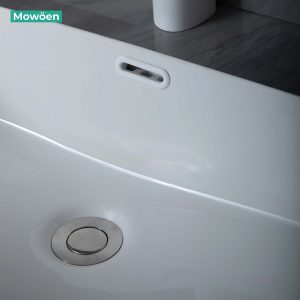 Ảnh công trình thực tế Tủ Lavabo MOWOEN MW6631R-60SB 600mm Chậu Liền Mặt Đá
