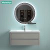 Tủ Lavabo Mowoen MW6632C-100 Khổ 1000mm Gương Tròn LED