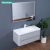 Tủ Lavabo Treo Tường MOWOEN MW6632R-100 Rộng 1000mm Gương LED - ảnh 4