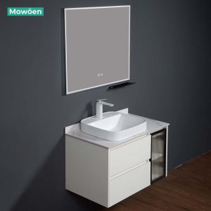 Ảnh công trình thực tế Bộ Tủ Lavabo MOWOEN MW6652WR-80 Thân Plywood 800mm