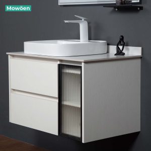 Ảnh công trình thực tế Bộ Tủ Lavabo MOWOEN MW6652WR-80 Thân Plywood 800mm