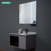 Tủ Lavabo Mowoen Inox MW6809S-80R 800mm Xám Vân Đá - ảnh 2