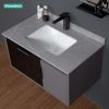 Tủ Lavabo Mowoen Inox MW6809S-80R 800mm Xám Vân Đá - ảnh 8