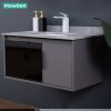 Tủ Lavabo Inox MOWOEN MW6809S-80 800mm Màu Đen - ảnh 8