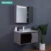 Tủ Lavabo Inox MOWOEN MW6809S-80 800mm Màu Đen - ảnh 3