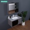 Tủ Lavabo Inox MOWOEN MW6809S-80 800mm Màu Đen - ảnh 2