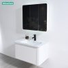 Tủ Lavabo Nhựa PVC Mowoen MW2823-80 800mm Chậu 4 Viền Chống Tràn - ảnh 3