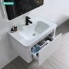 Tủ Lavabo Nhựa PVC Mowoen MW2823-80 800mm Chậu 4 Viền Chống Tràn - ảnh 6