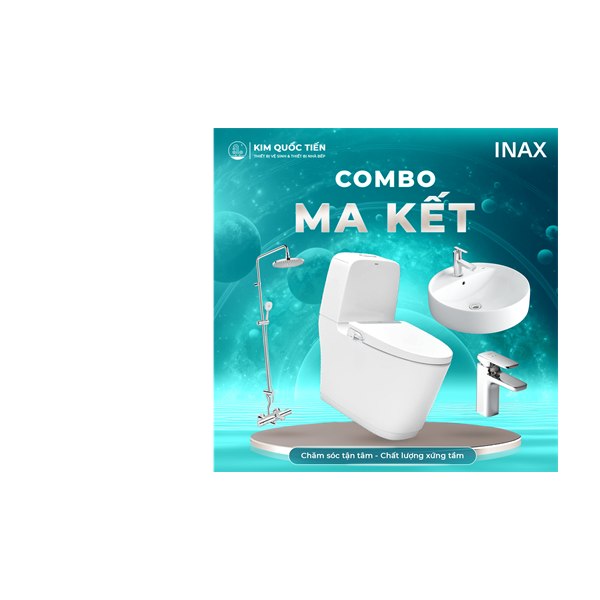 Combo Thiết Bị Vệ Sinh INAX Ma Kết Kim Quốc Tiến