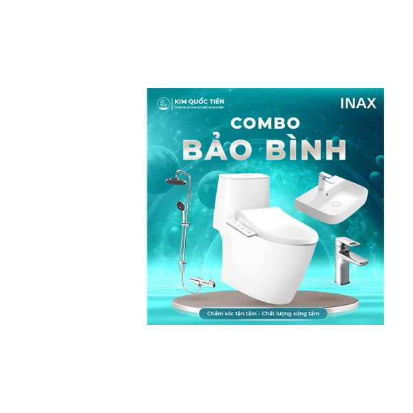 Combo Thiết Bị Vệ Sinh INAX Bảo Bình Kim Quốc Tiến