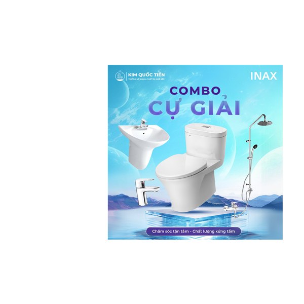 Combo Thiết Bị Vệ Sinh INAX Cự Giải Kim Quốc Tiến