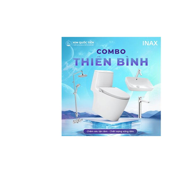 Combo Thiết Bị Vệ Sinh INAX Thiên Bình Kim Quốc Tiến