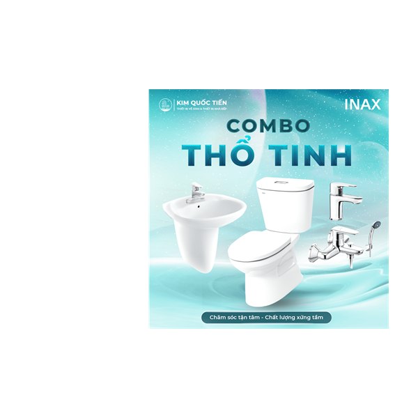Combo Thiết Bị Vệ Sinh INAX Thổ Tinh Kim Quốc Tiến