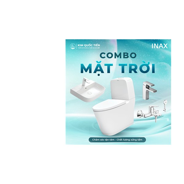 Combo Thiết Bị Vệ Sinh INAX Mặt Trời Kim Quốc Tiến