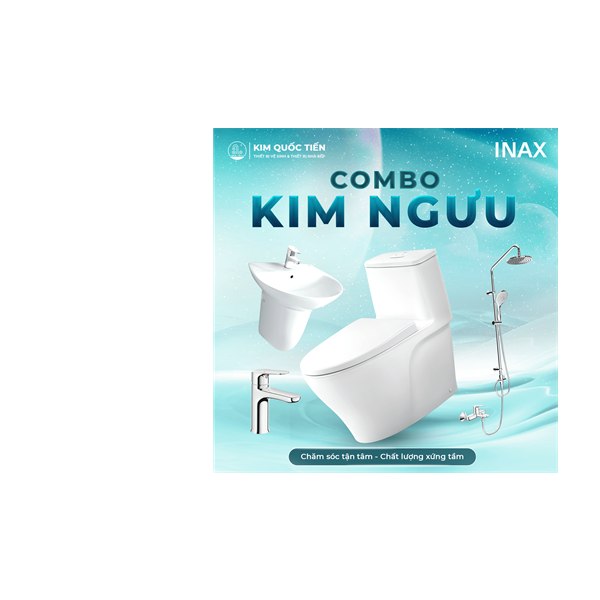 Combo Thiết Bị Vệ Sinh INAX Kim Ngưu Kim Quốc Tiến